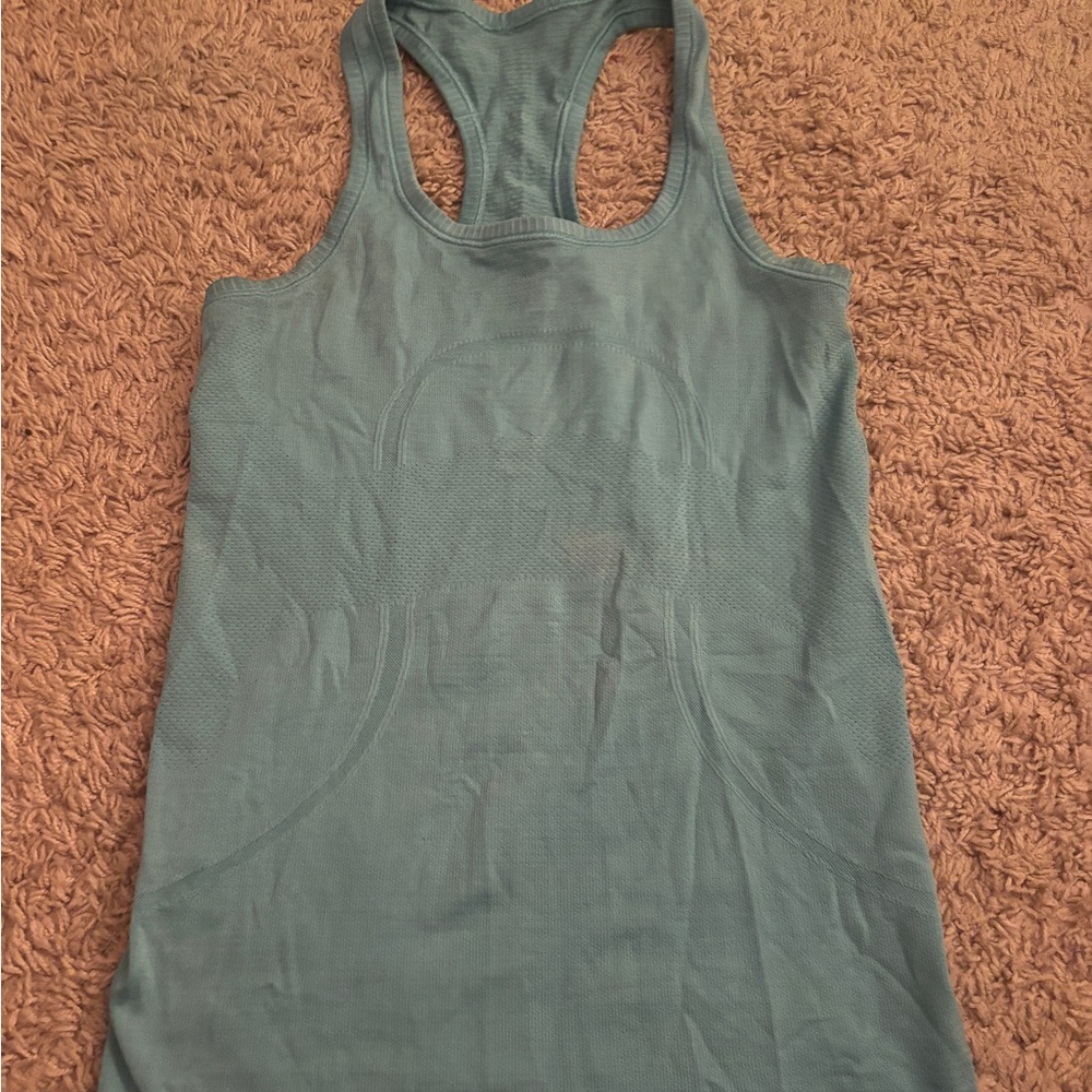 Lululemon Women's Teal Racerback Tank Top